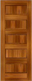 Raised  Panel   Breakers  Teak  Doors